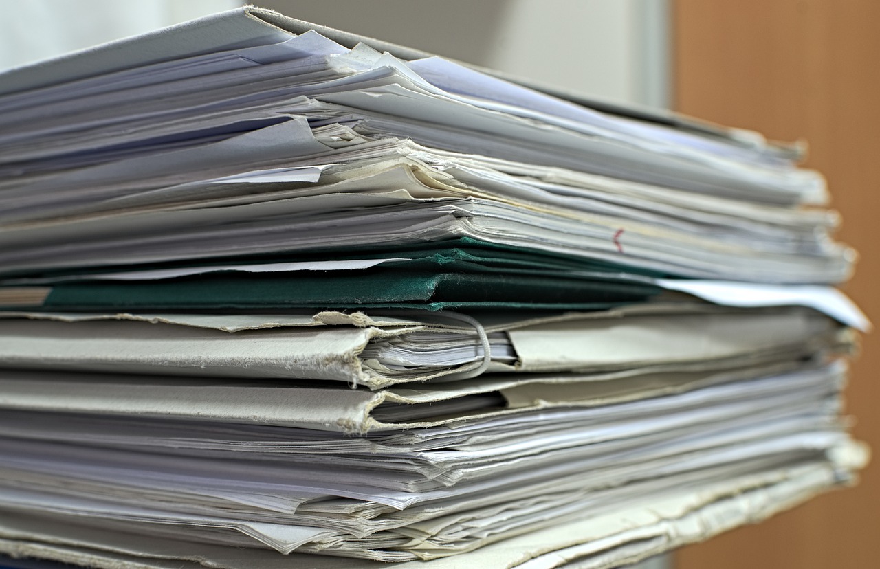 pile de documents